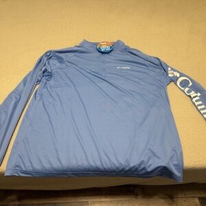Columbia Light Blue Performance Shirt